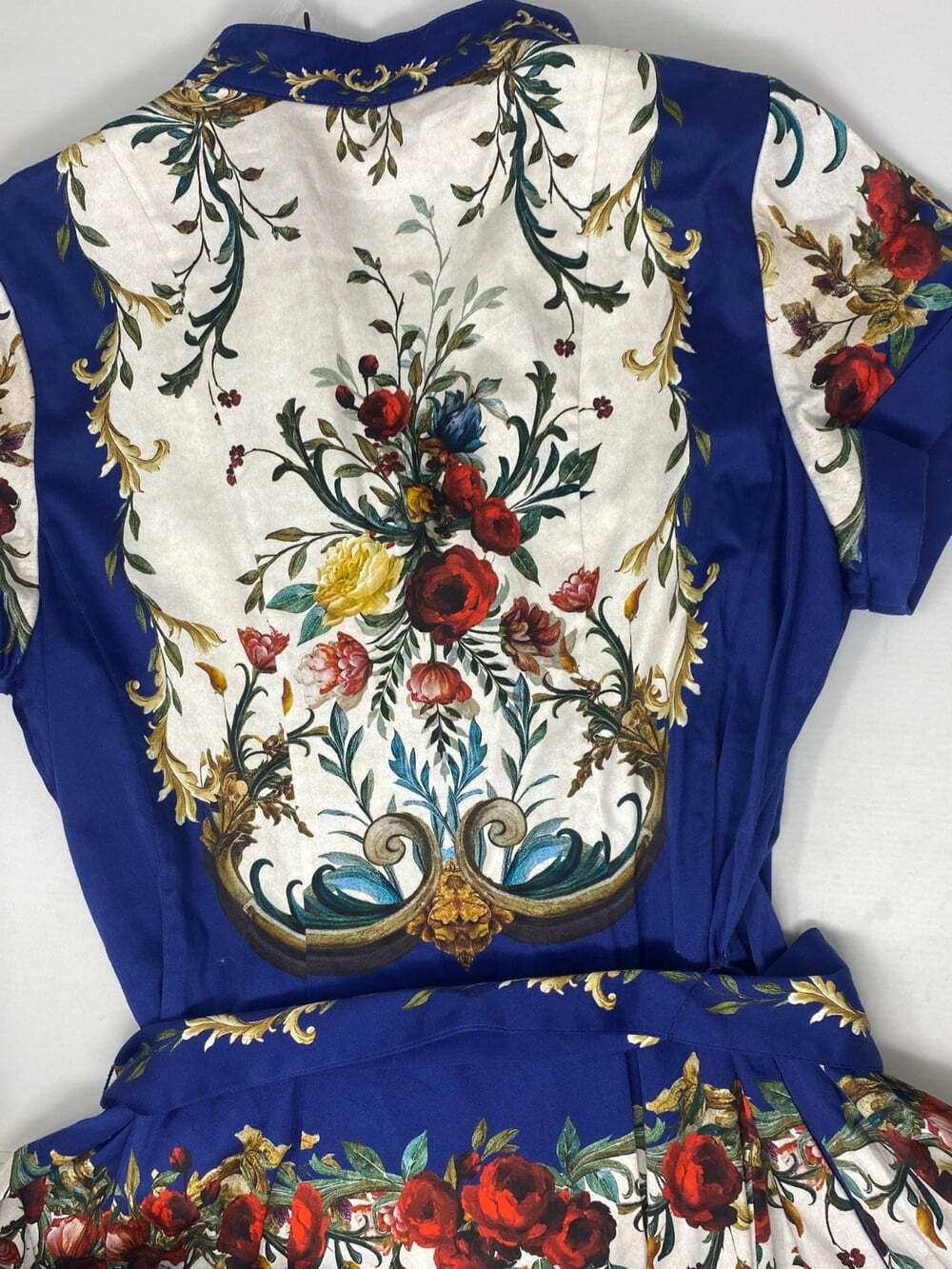Alice + Olivia Lucy Gilded Rose Cotton Mini Shirt Dress 2 NWT - Picture 12 of 12